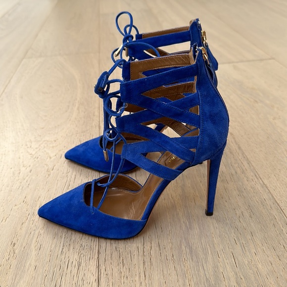 Aquazzura Belgravia lace up pumps - Picture 3 of 6